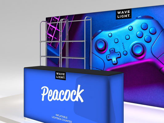 PEACOCK 10x20 Inline Display