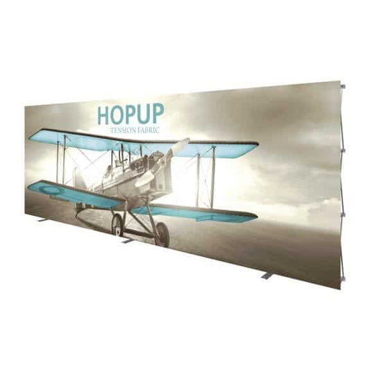 20FT STRAIGHT FULL HEIGHT TENSION FABRIC DISPLAY