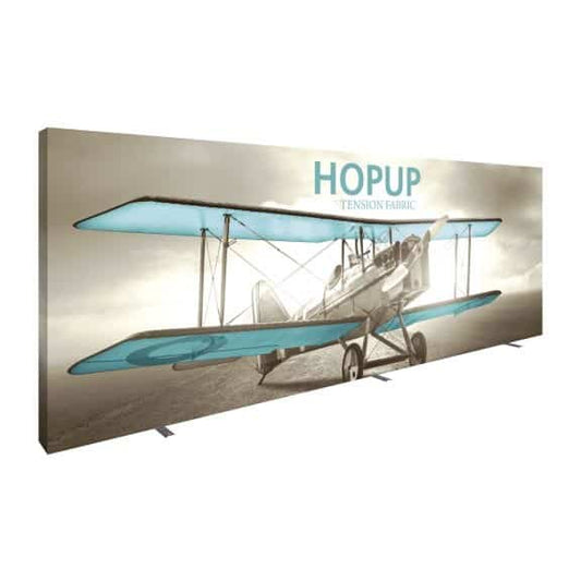 20FT STRAIGHT FULL HEIGHT TENSION FABRIC DISPLAY