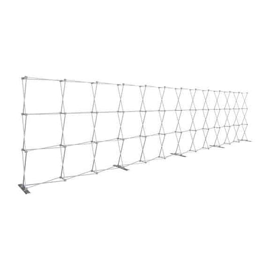 30FT STRAIGHT FULL HEIGHT TENSION FABRIC DISPLAY