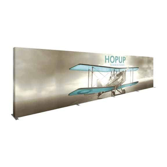 30FT STRAIGHT FULL HEIGHT TENSION FABRIC DISPLAY