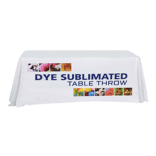 8 ft Dye-Sub Table Throw