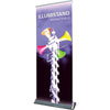 ILLUMISTAND DOUBLE SIDED LIGHT UP RETRACTABLE BANNER STAND