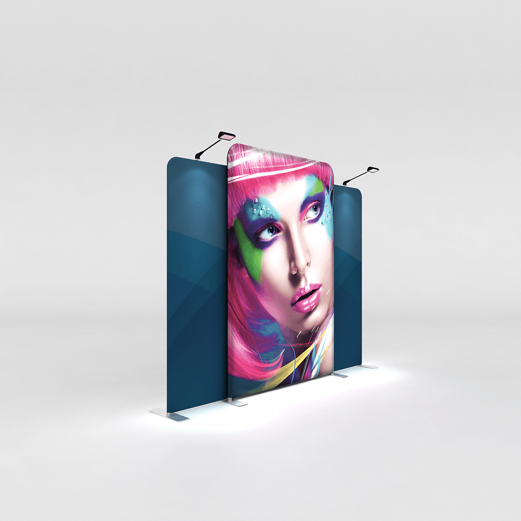 10ft Lightbox Display Combo – Trade Show Displays by AppleDisplays.com