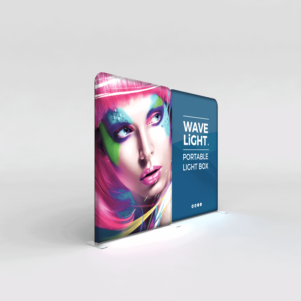 10ft Lightbox Display Combo K06 – Trade Show Displays by AppleDisplays.com