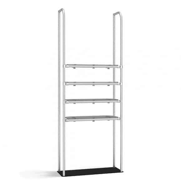 Exhibit Display Retail Display with Shelving 4 – Trade Show